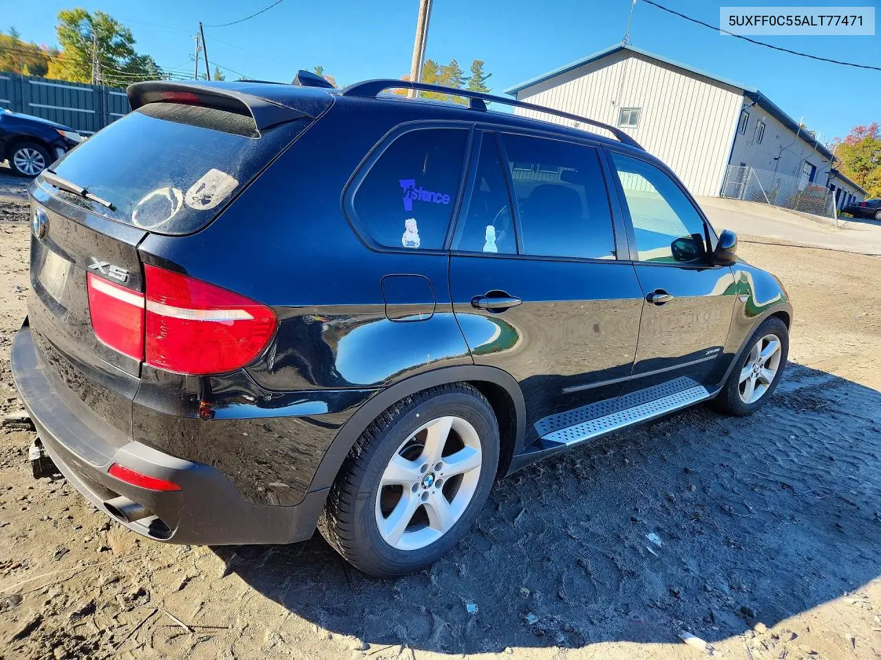 2010 BMW X5 VIN 5UXFF0C55ALT77471 — фото 3