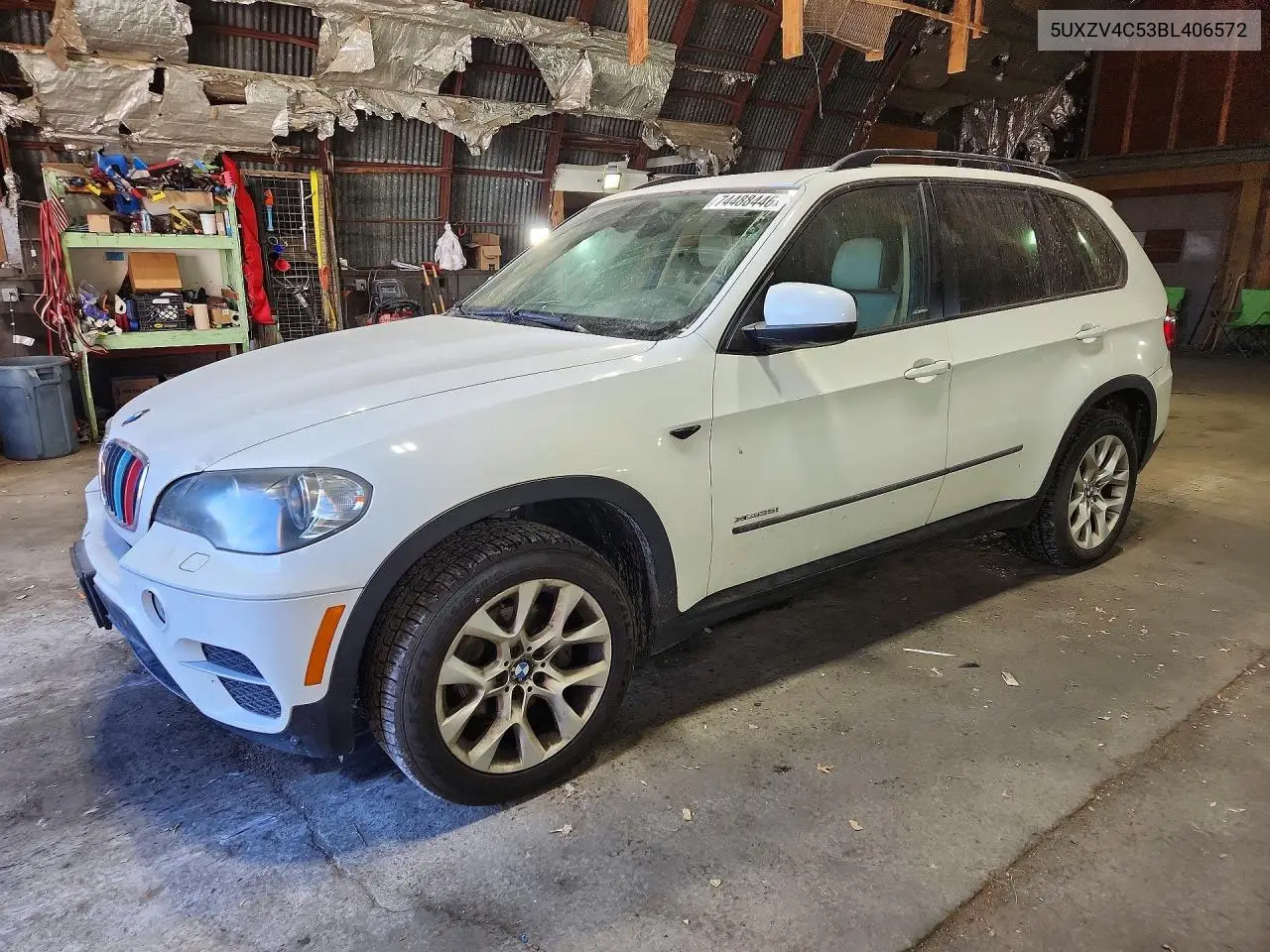 BMW X5 2011, VIN 5UXZV4C53BL406572