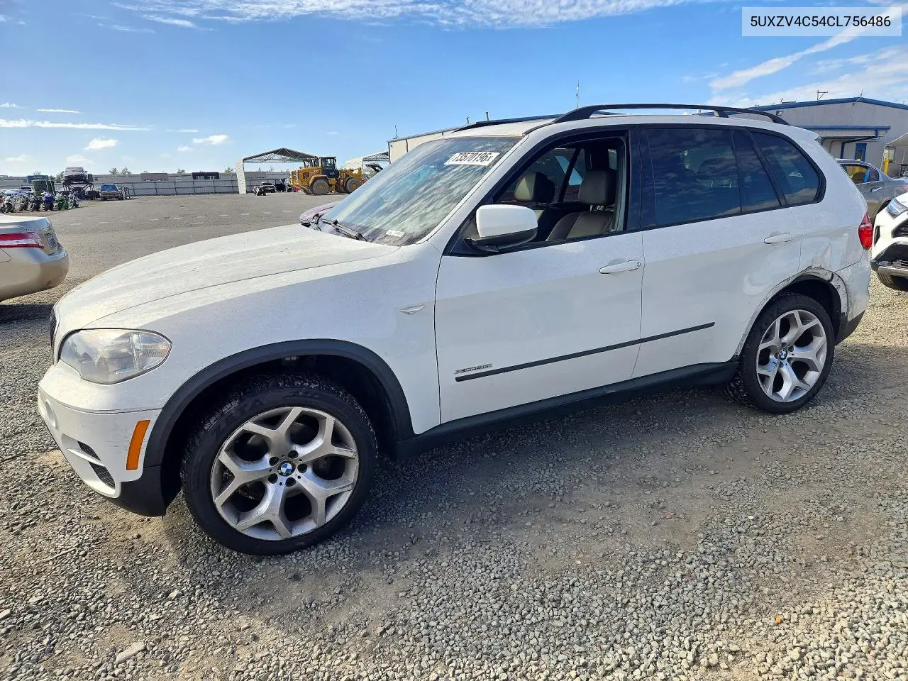BMW X5 2012, VIN 5UXZV4C54CL756486