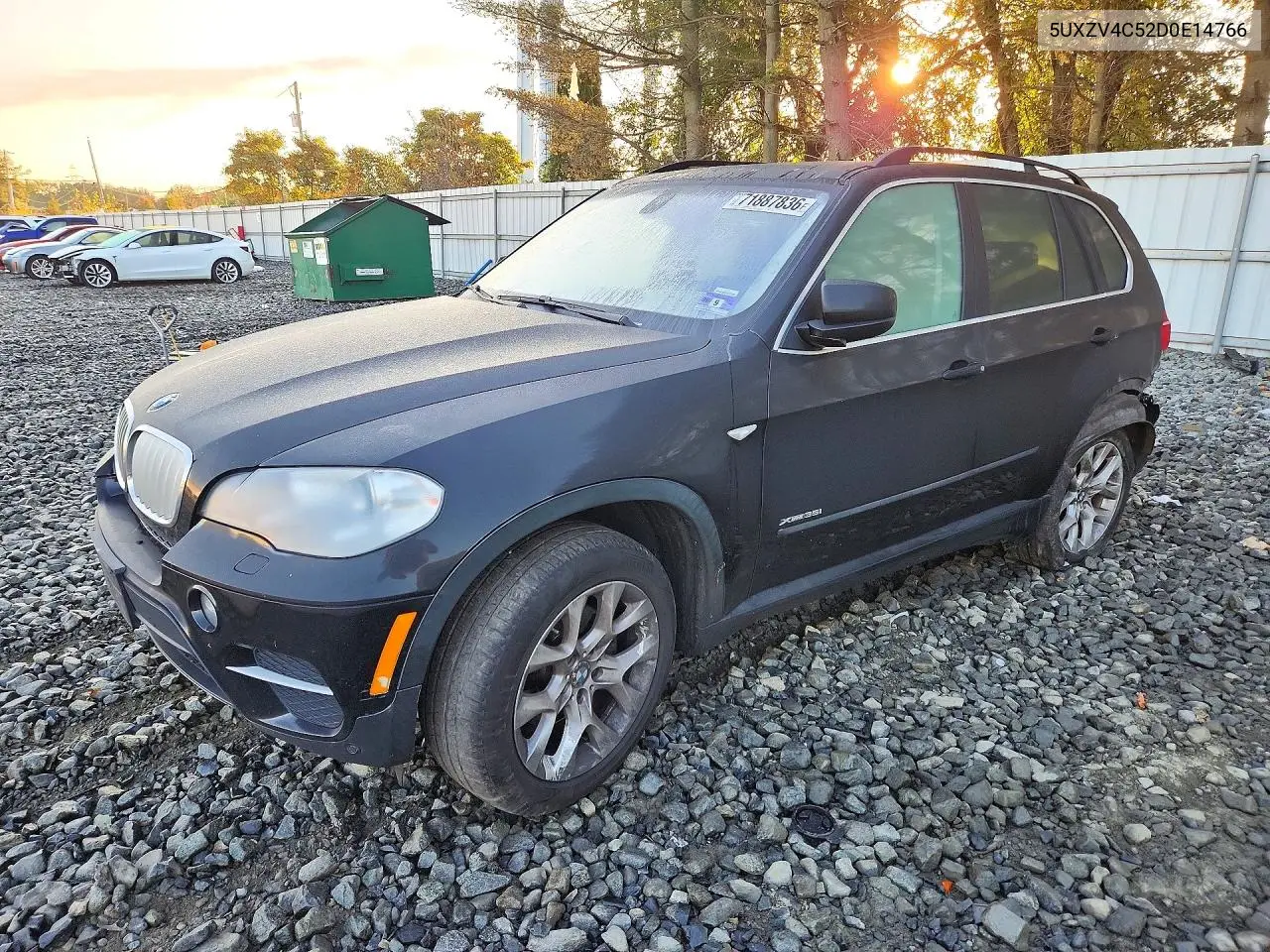 BMW X5 2013, VIN 5UXZV4C52D0E14766