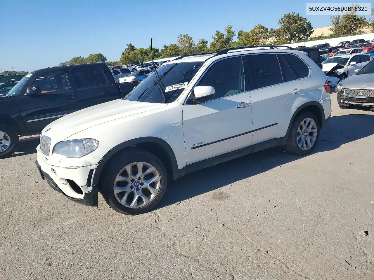 BMW X5 2013, VIN 5UXZV4C56D0B16320