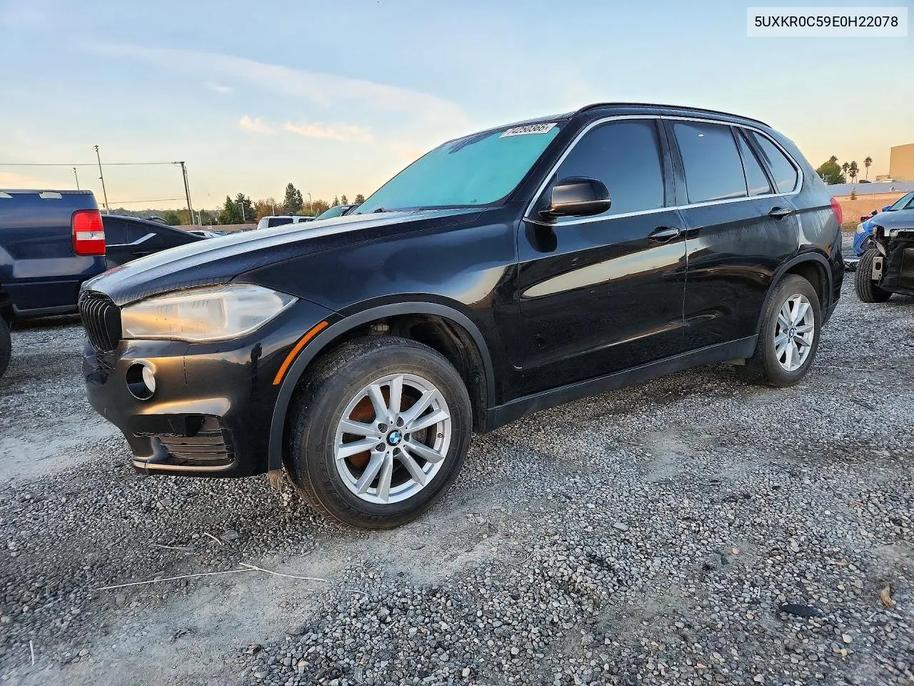 BMW X5 2014, VIN 5UXKR0C59E0H22078
