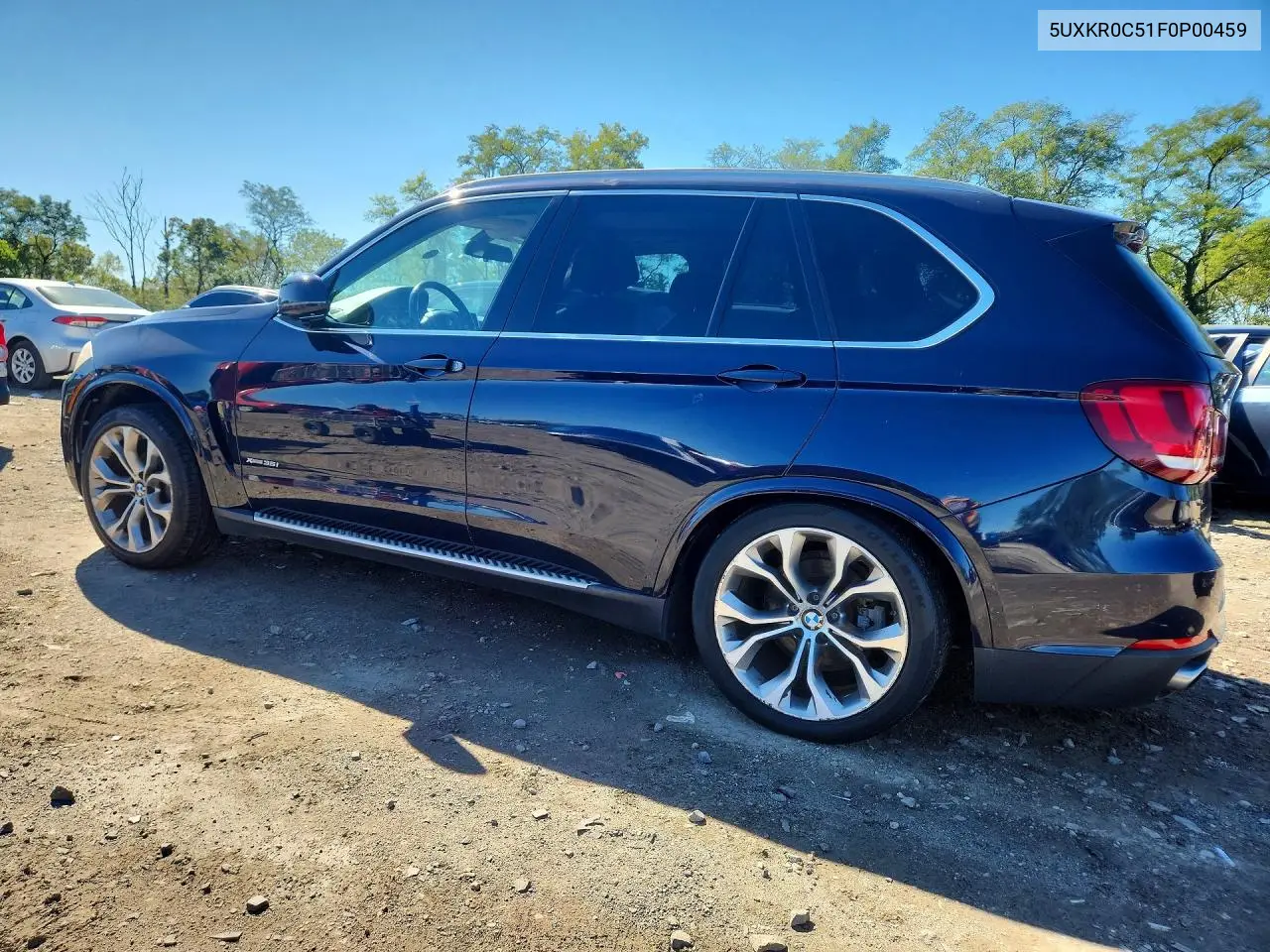 2015 BMW X5 VIN 5UXKR0C51F0P00459 — фото 2