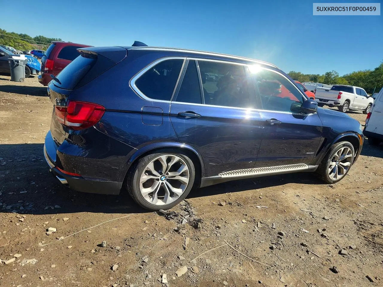 2015 BMW X5 VIN 5UXKR0C51F0P00459 — фото 3