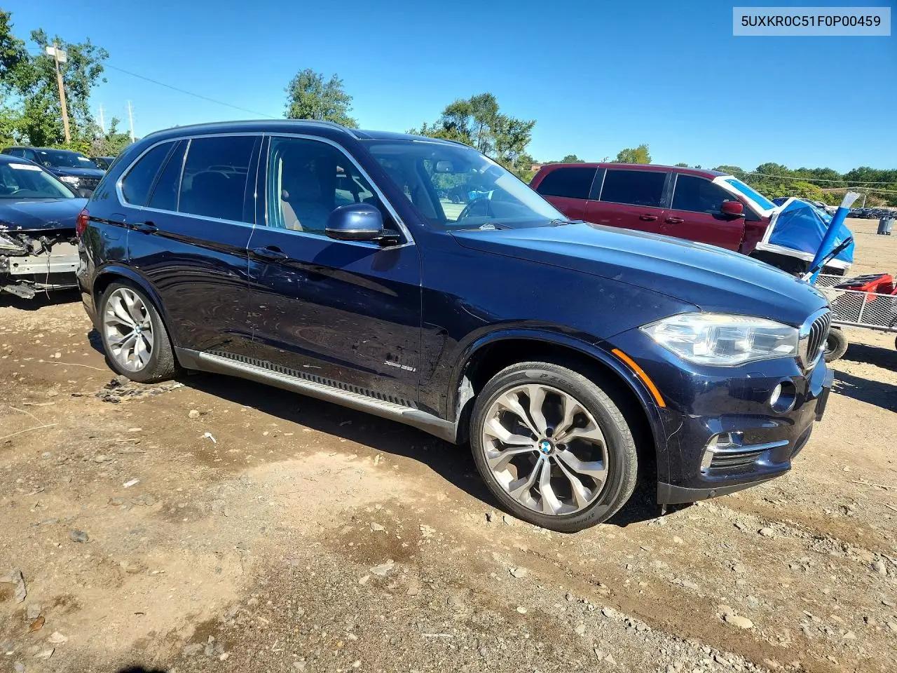2015 BMW X5 VIN 5UXKR0C51F0P00459 — фото 4