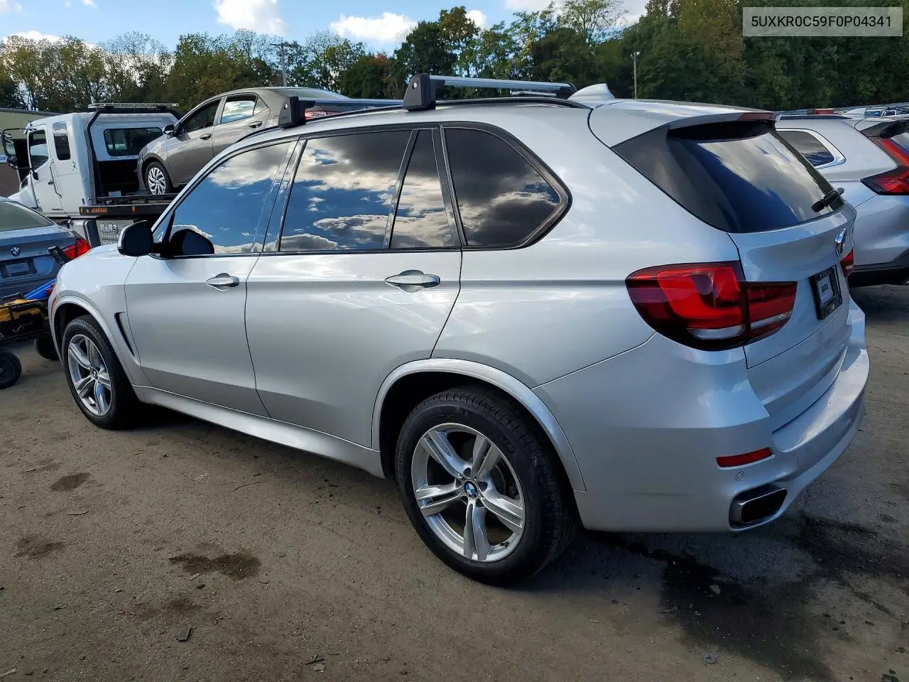 2015 BMW X5 VIN 5UXKR0C59F0P04341 — фото 2