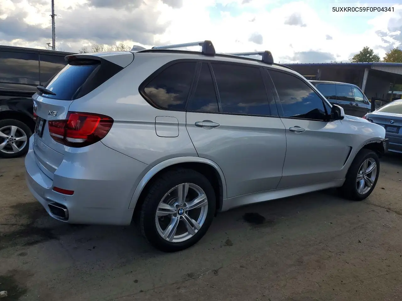 2015 BMW X5 VIN 5UXKR0C59F0P04341 — фото 3