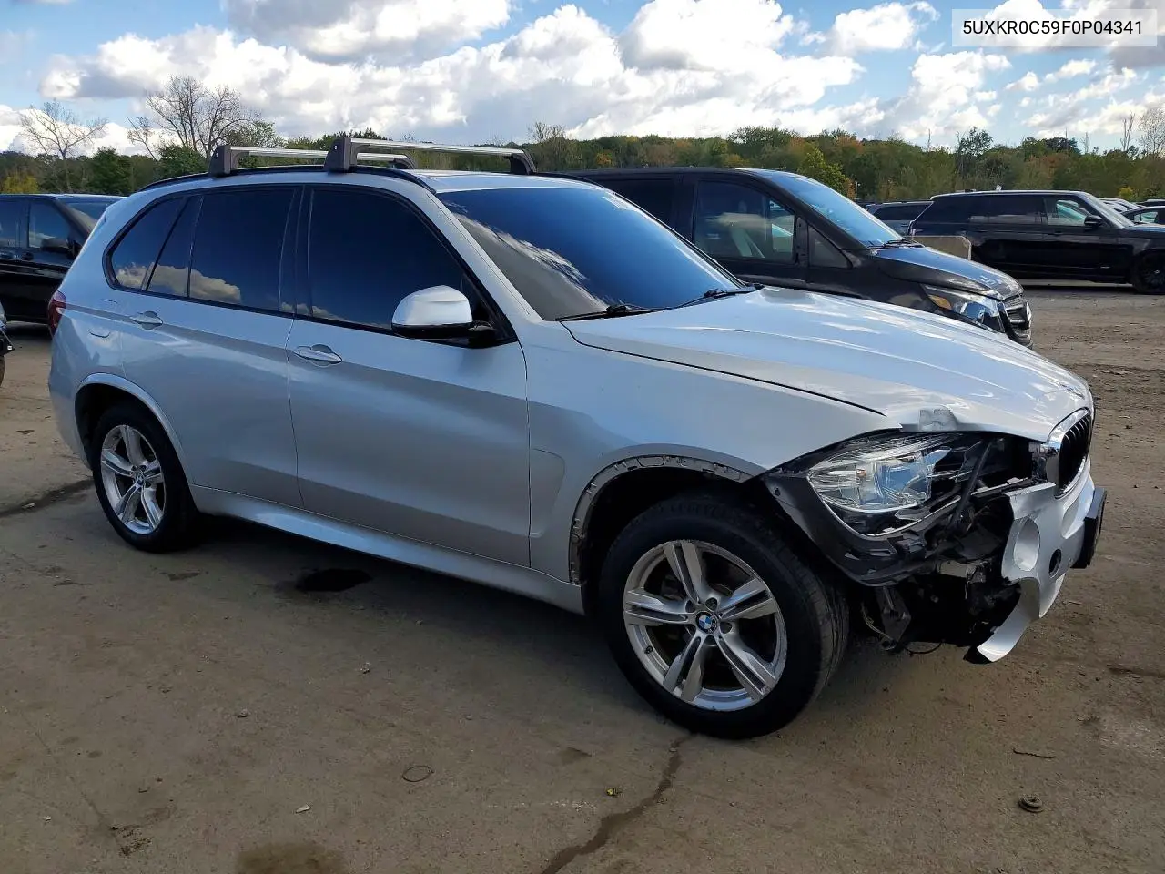 2015 BMW X5 VIN 5UXKR0C59F0P04341 — фото 4