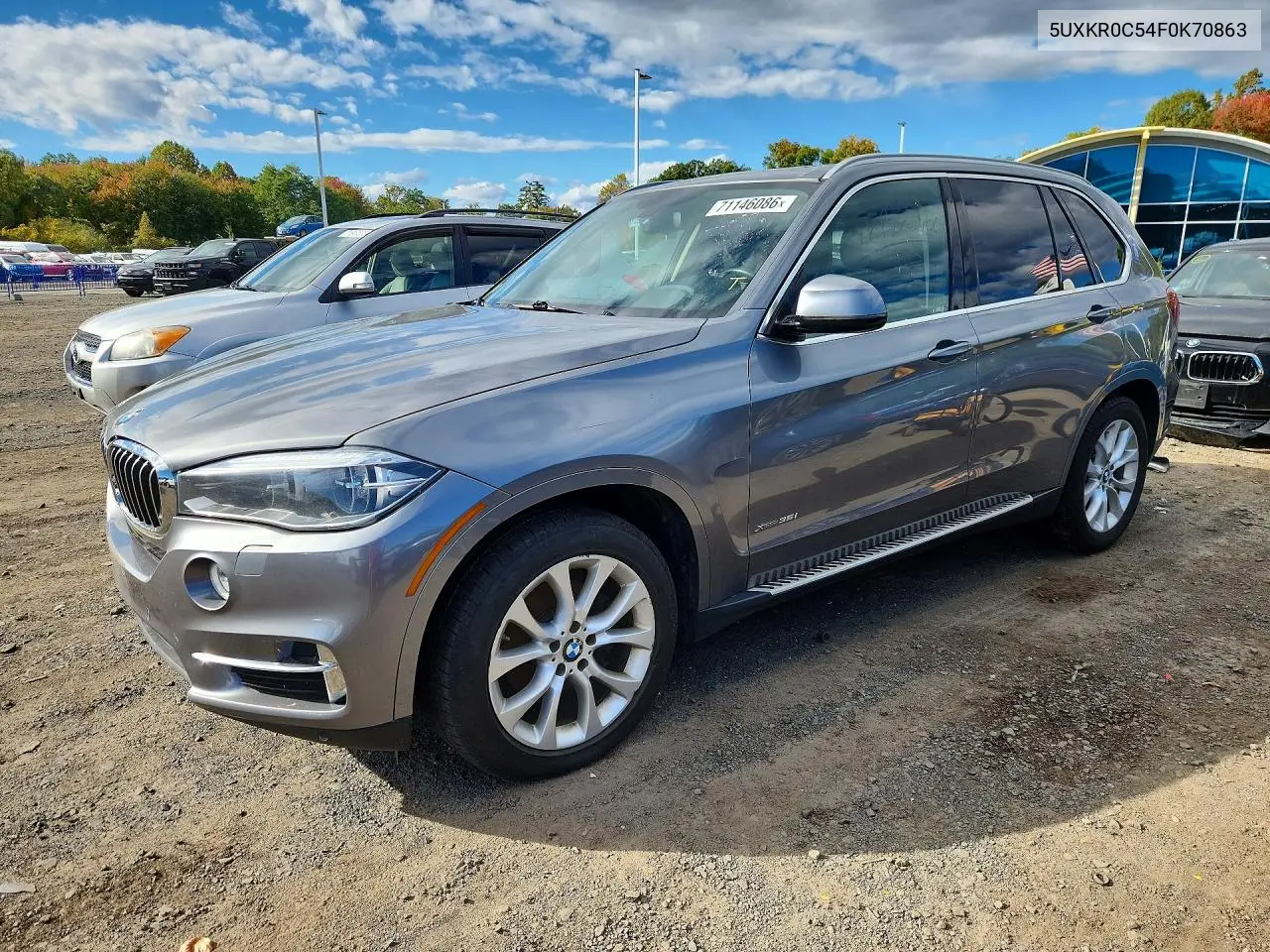 BMW X5 2015, VIN 5UXKR0C54F0K70863