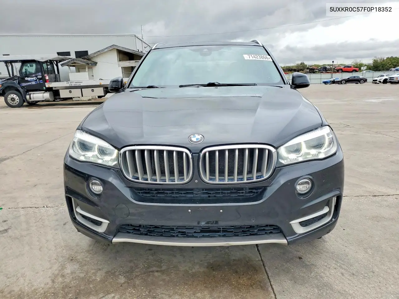 2015 BMW X5 VIN 5UXKR0C57F0P18352 — фото 5