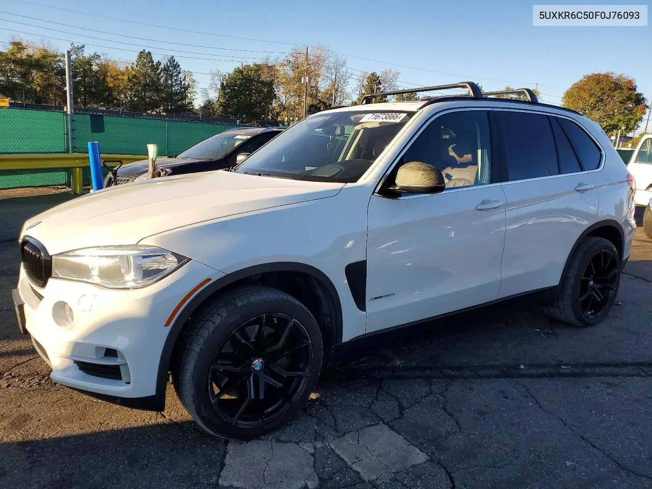 BMW X5 2015, VIN 5UXKR6C50F0J76093