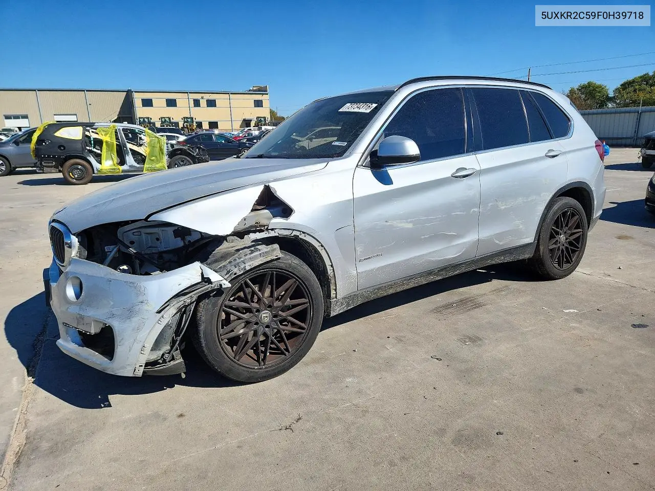 BMW X5 2015, VIN 5UXKR2C59F0H39718