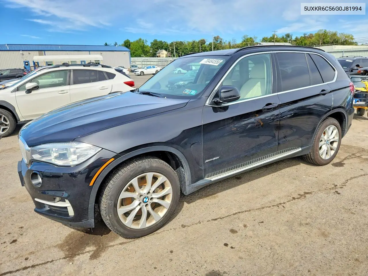 BMW X5 2016, VIN 5UXKR6C56G0J81994