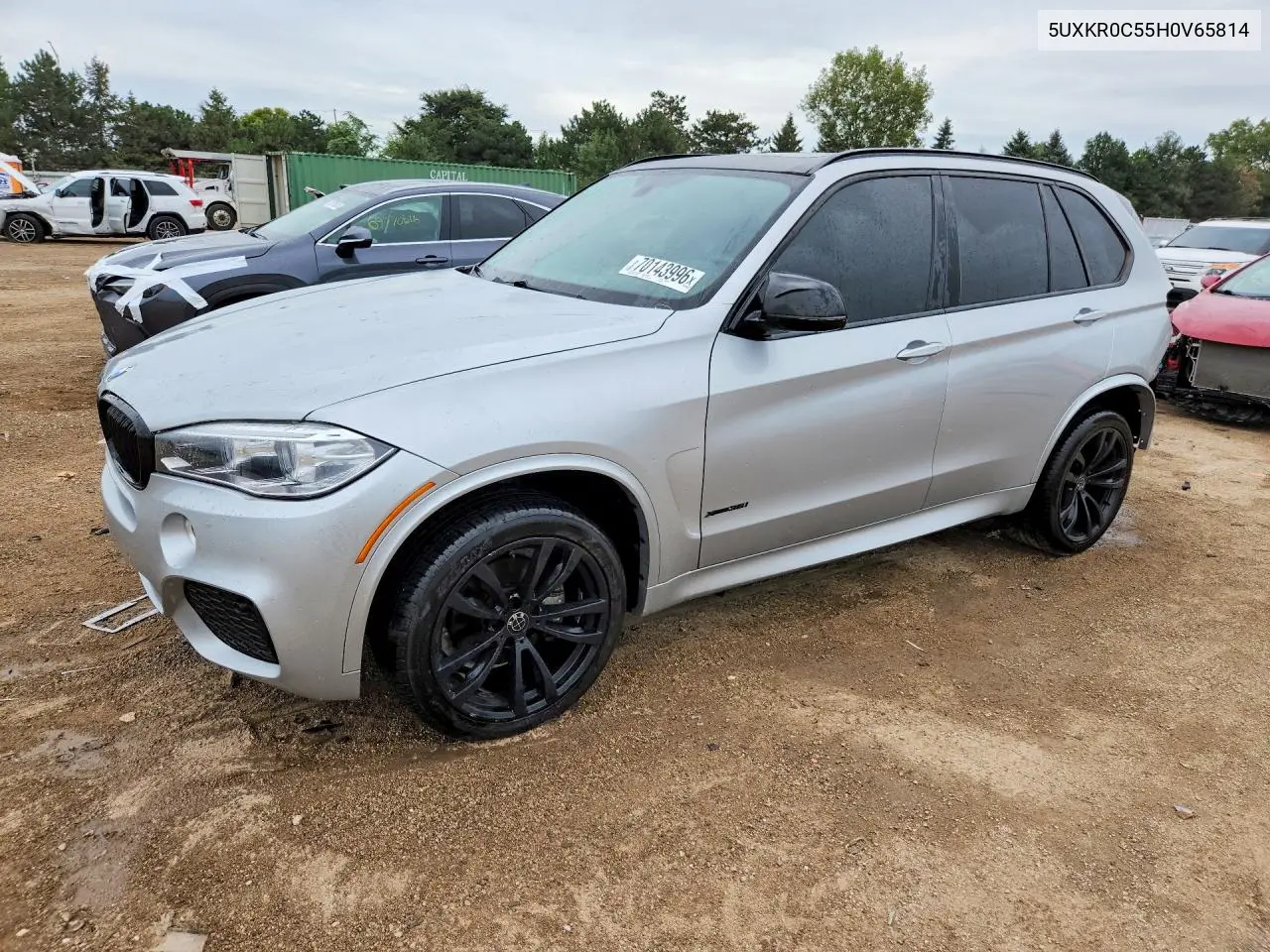 BMW X5 2017, VIN 5UXKR0C55H0V65814