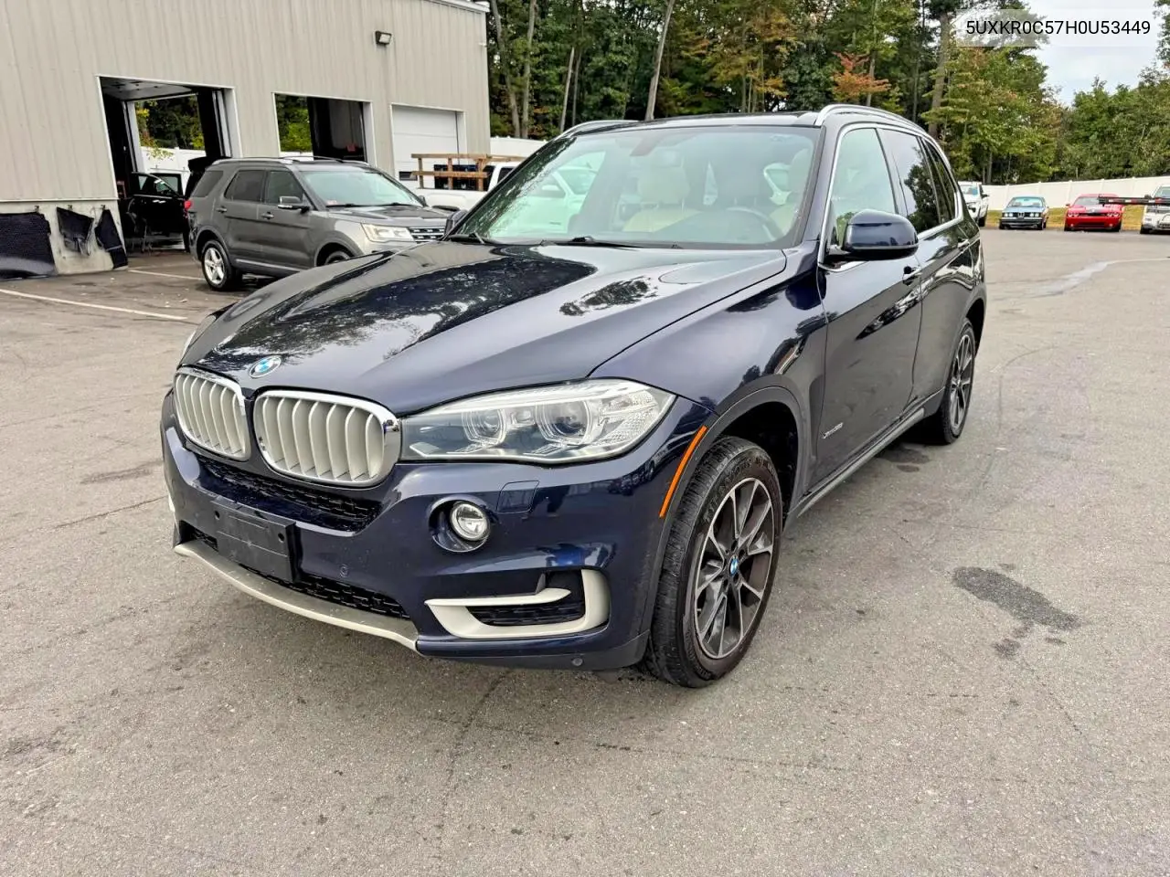 BMW X5 2017, VIN 5UXKR0C57H0U53449