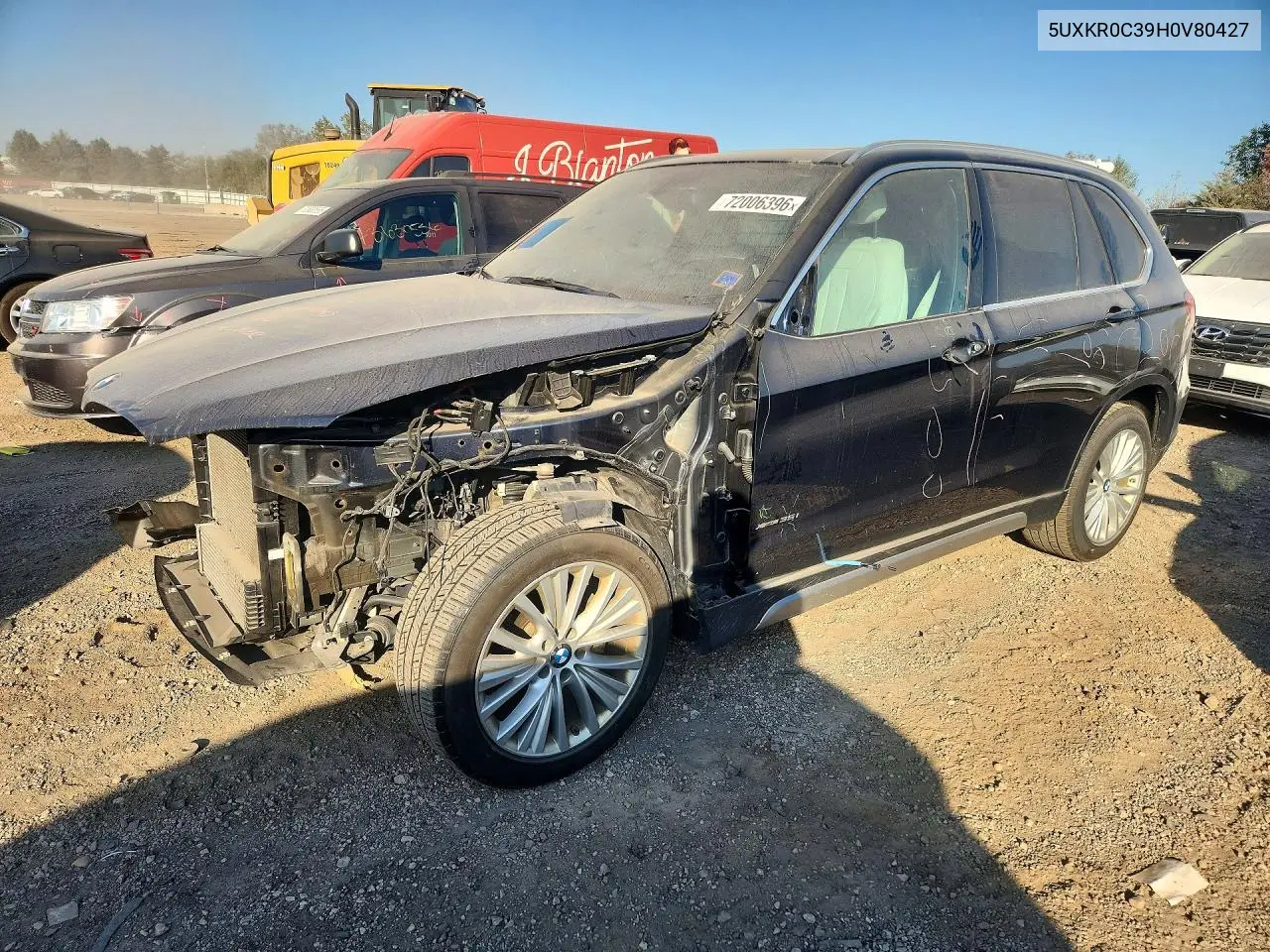 BMW X5 2017, VIN 5UXKR0C39H0V80427