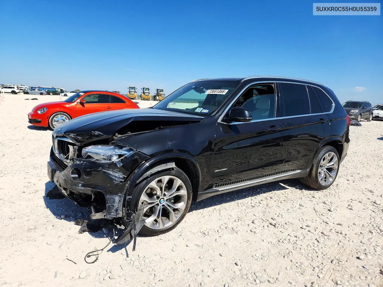 BMW X5 2017, VIN 5UXKR0C55H0U55359