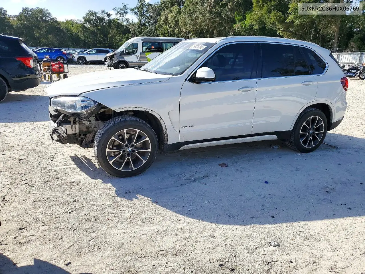 BMW X5 2017, VIN 5UXKR2C36H0X06769