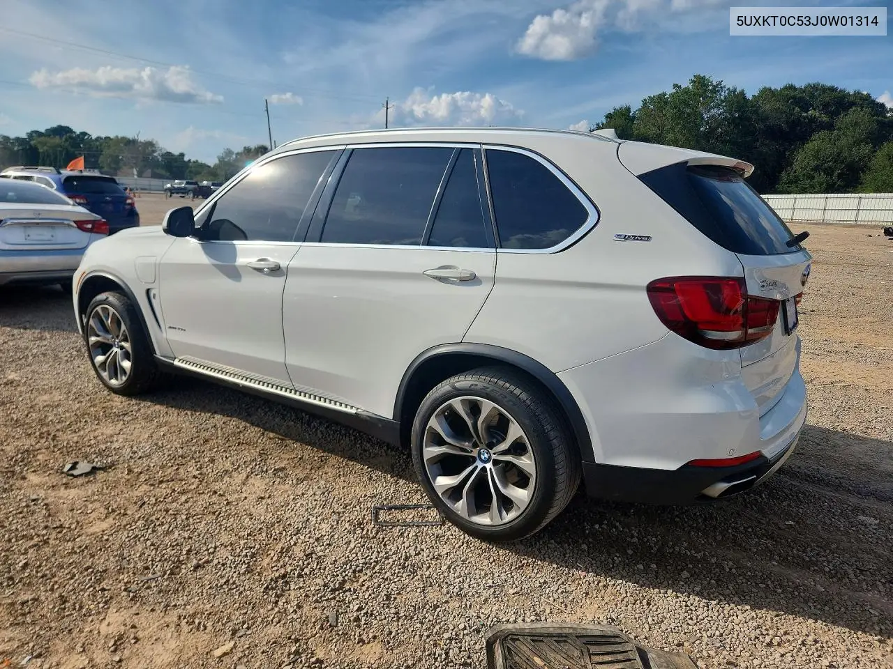 2018 BMW X5 VIN 5UXKT0C53J0W01314 — фото 2