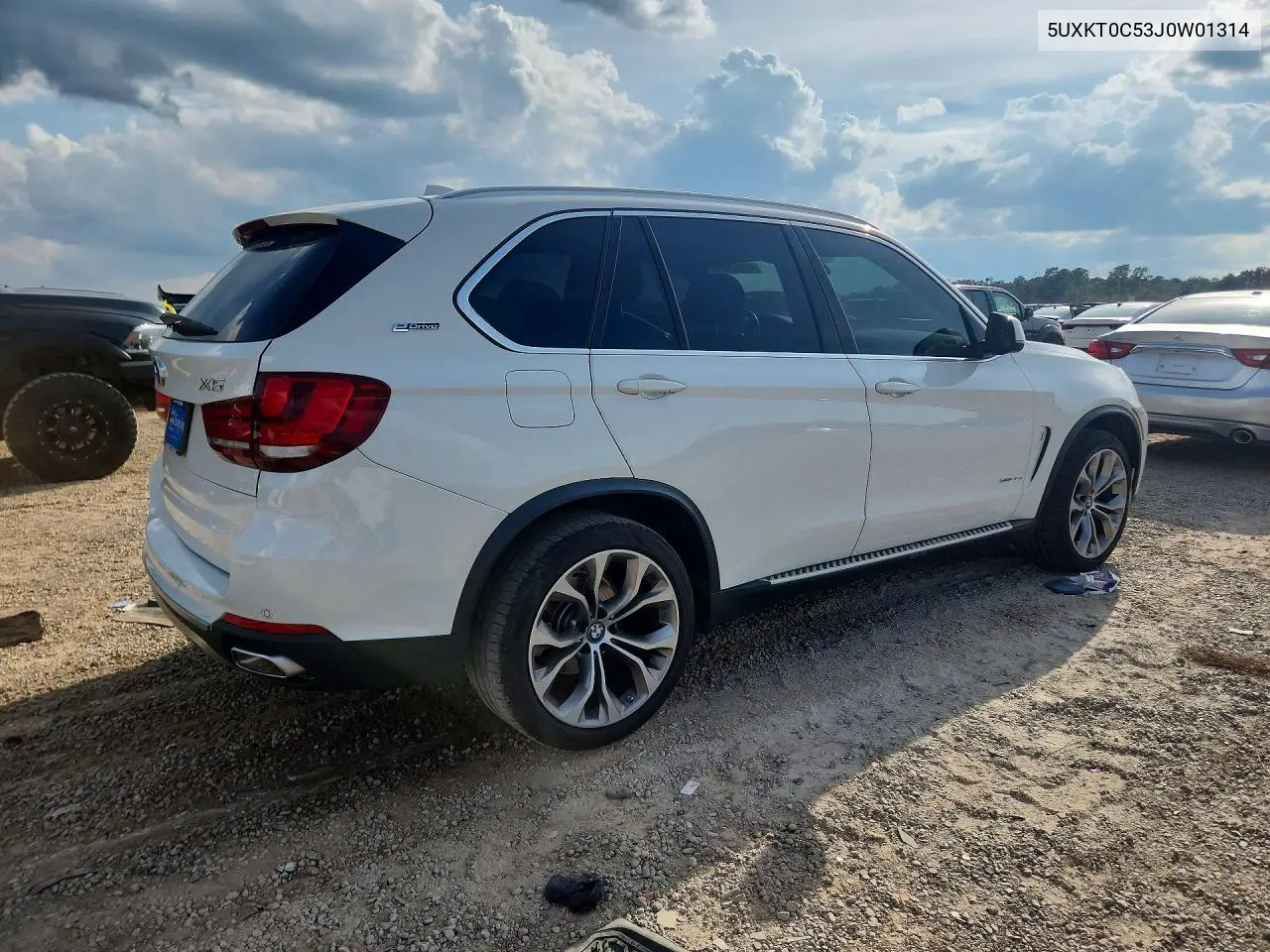 2018 BMW X5 VIN 5UXKT0C53J0W01314 — фото 3
