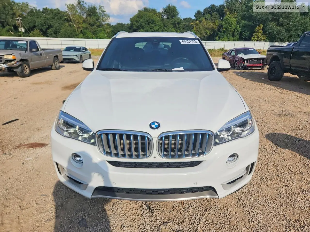 2018 BMW X5 VIN 5UXKT0C53J0W01314 — фото 5