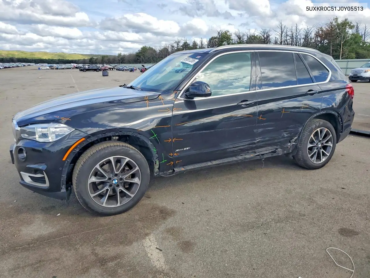 BMW X5 2018, VIN 5UXKR0C51J0Y05513