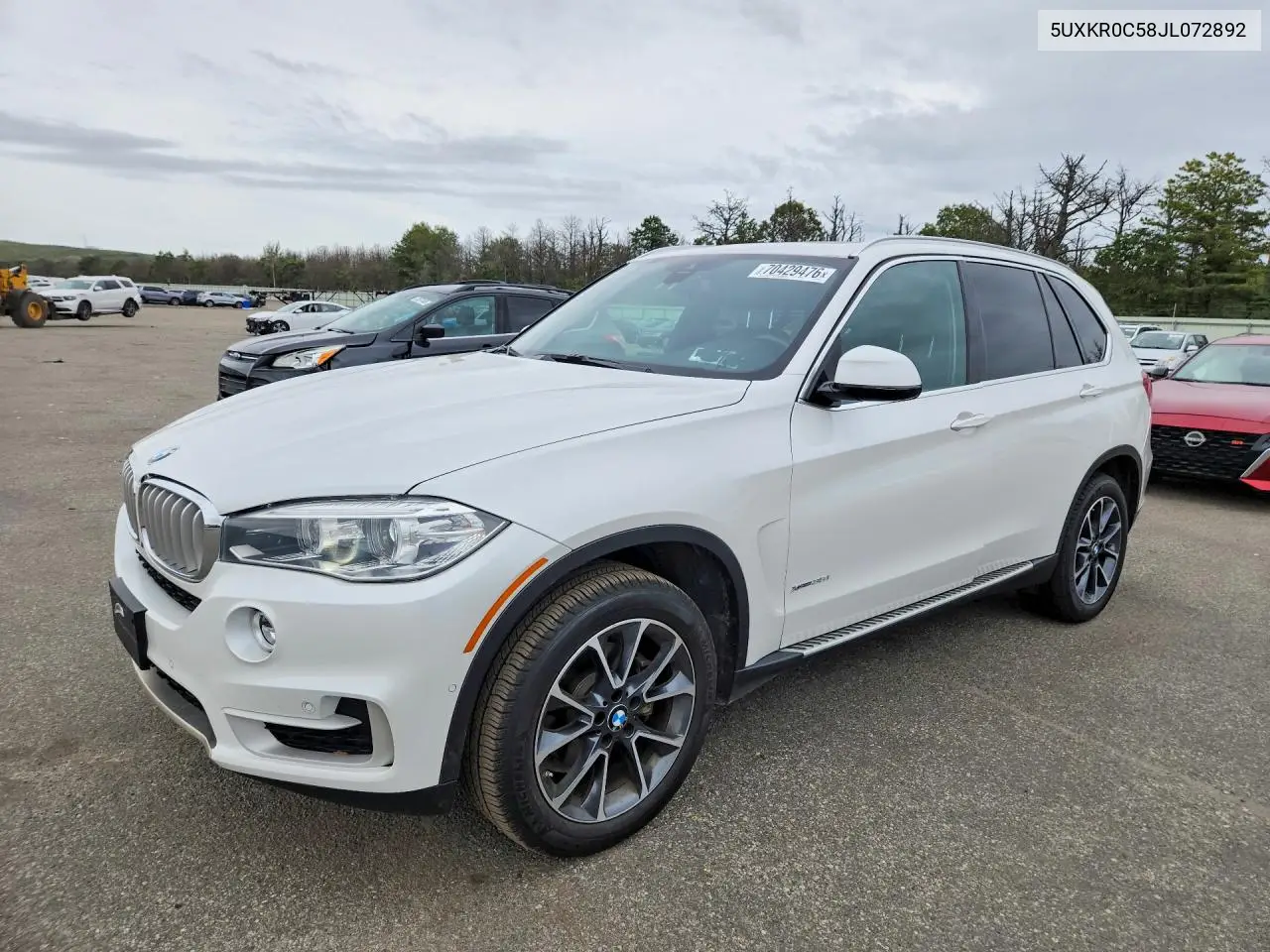 BMW X5 2018, VIN 5UXKR0C58JL072892