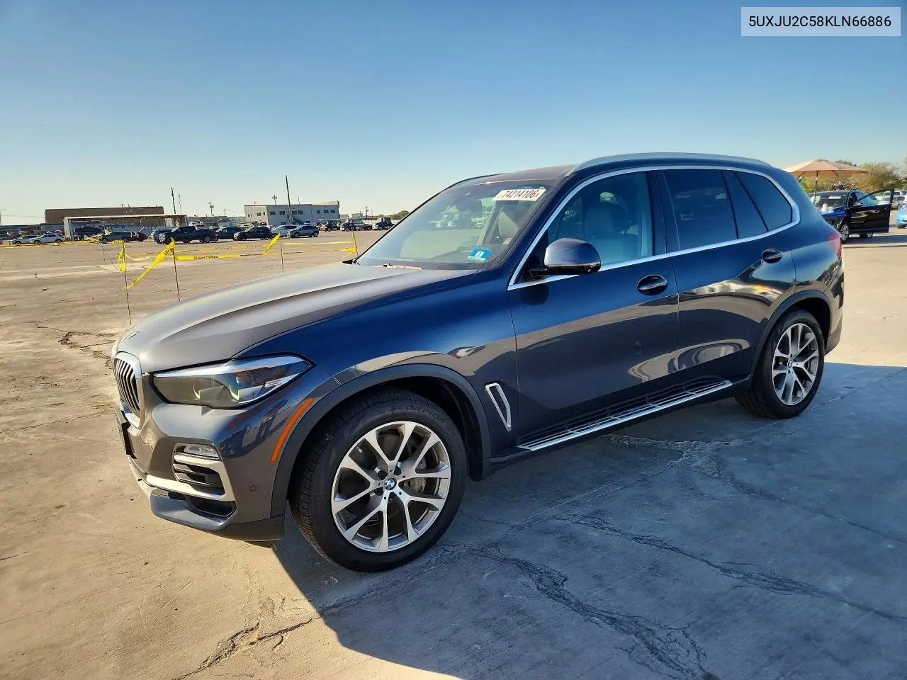 BMW X5 2019, VIN 5UXJU2C58KLN66886