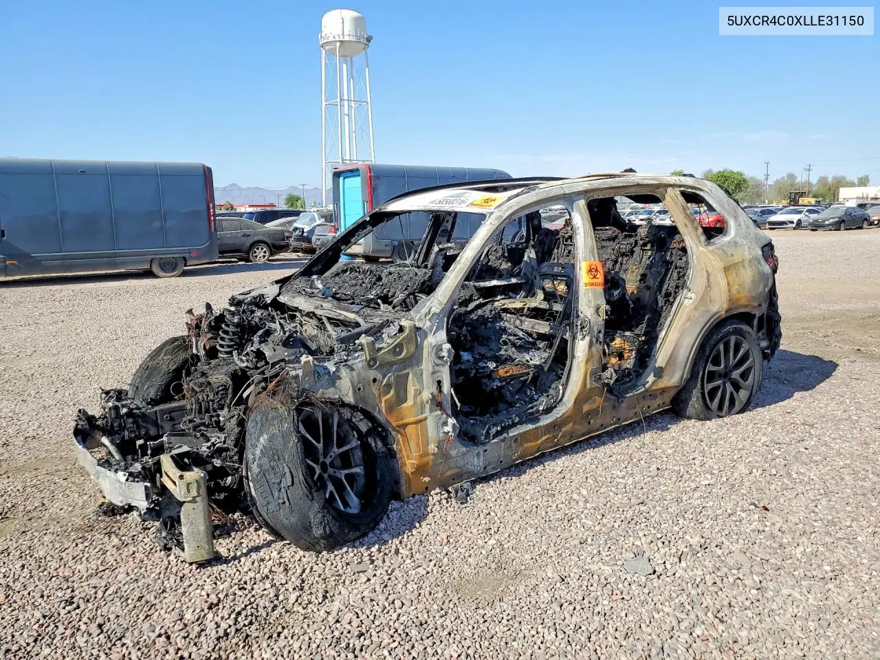 BMW X5 2020, VIN 5UXCR4C0XLLE31150