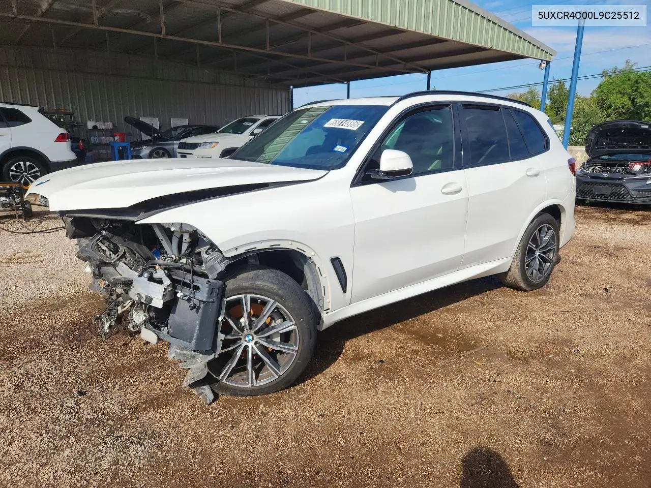 BMW X5 2020, VIN 5UXCR4C00L9C25512