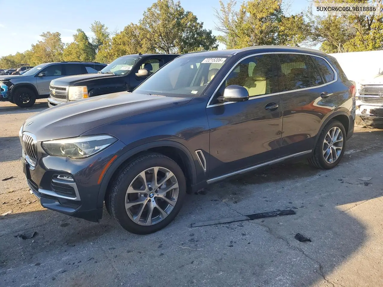 BMW X5 2020, VIN 5UXCR6C05L9B18886