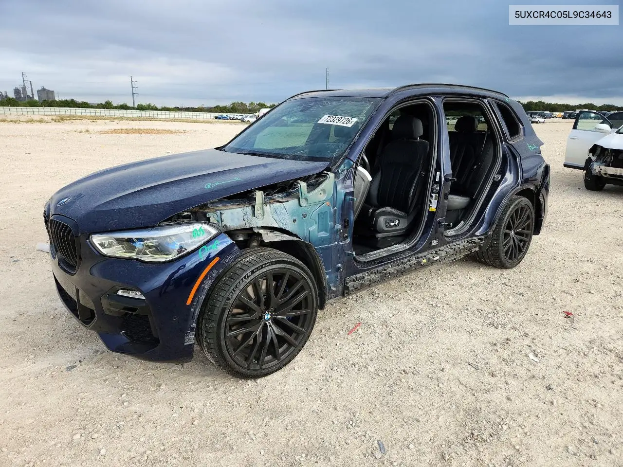 BMW X5 2020, VIN 5UXCR4C05L9C34643