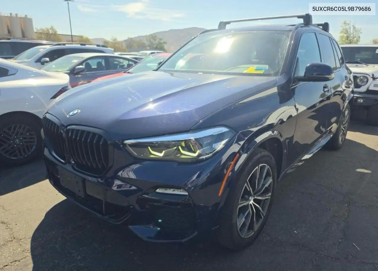 2020 BMW X5 VIN 5UXCR6C05L9B79686 — фото 2