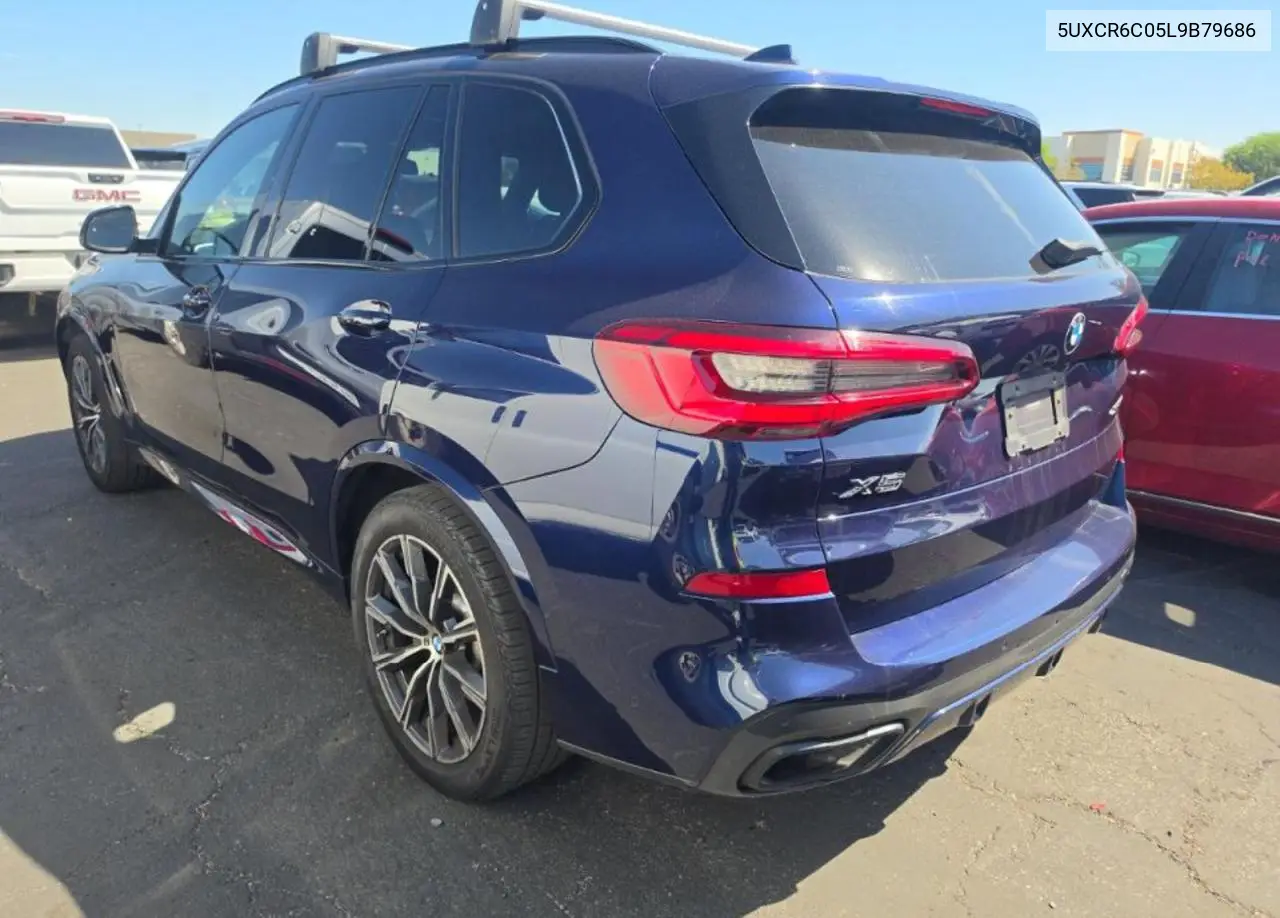 2020 BMW X5 VIN 5UXCR6C05L9B79686 — фото 3