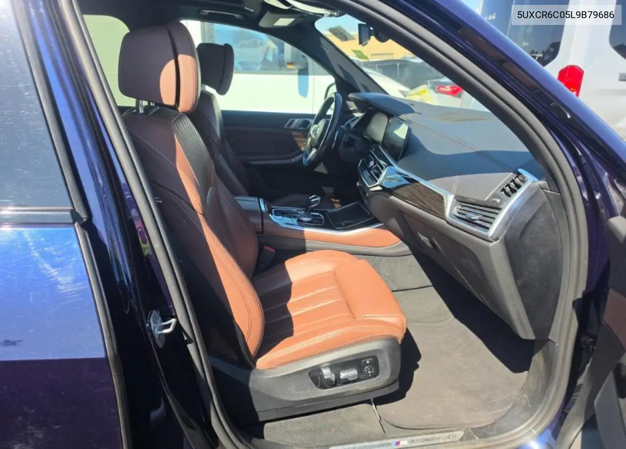 2020 BMW X5 VIN 5UXCR6C05L9B79686 — фото 5