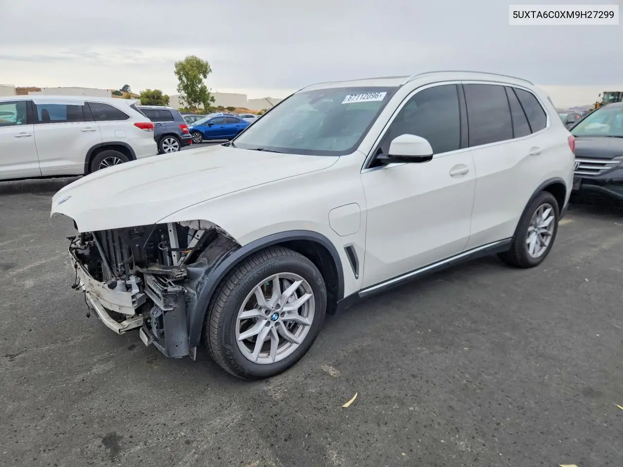 BMW X5 2021, VIN 5UXTA6C0XM9H27299