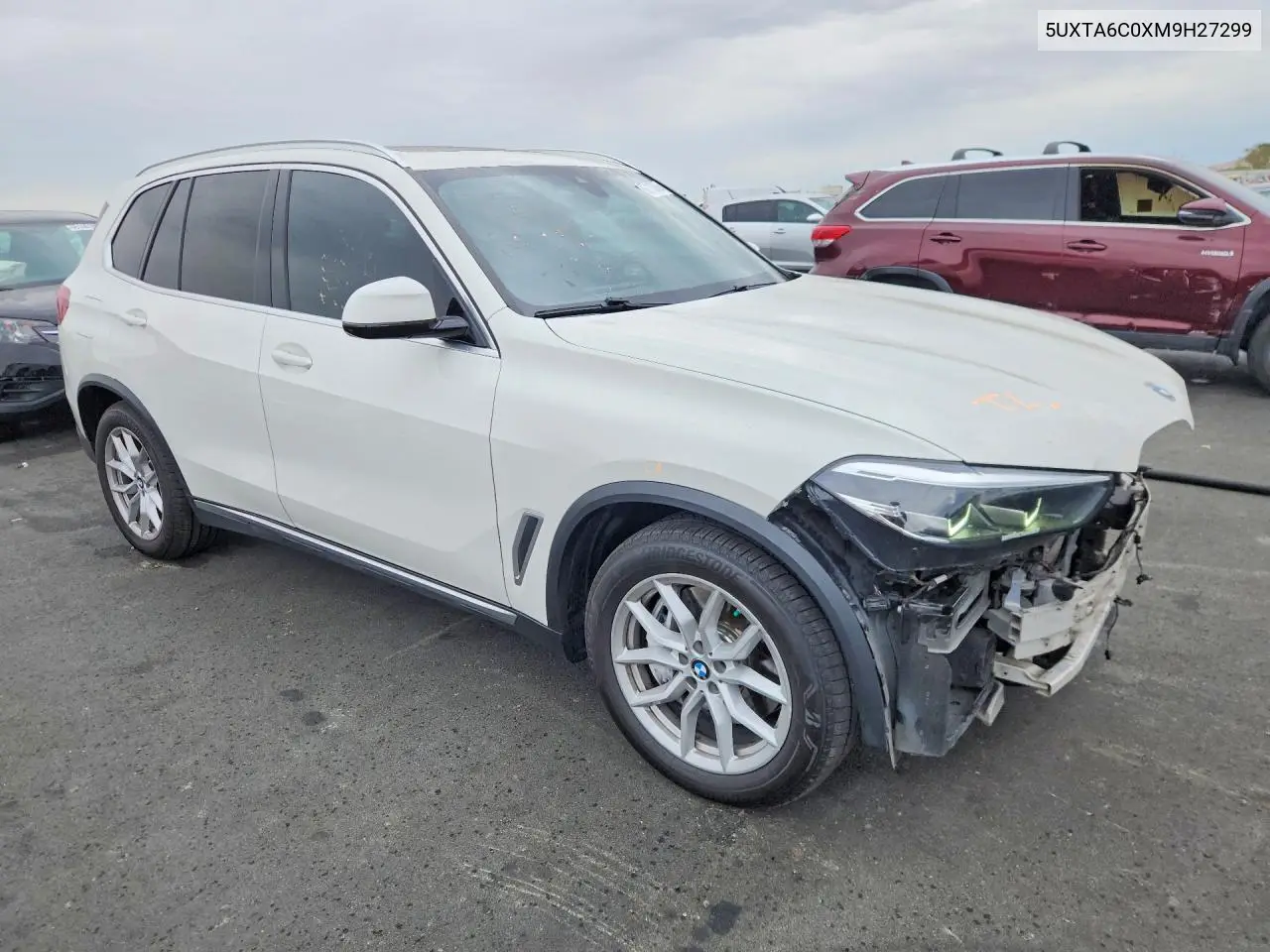 2021 BMW X5 VIN 5UXTA6C0XM9H27299 — фото 4