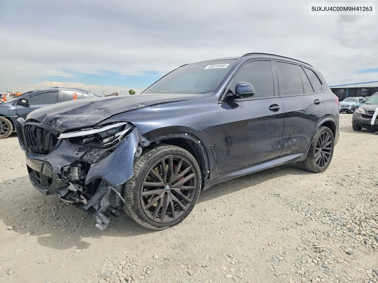 BMW X5 2021, VIN 5UXJU4C00M9H41263