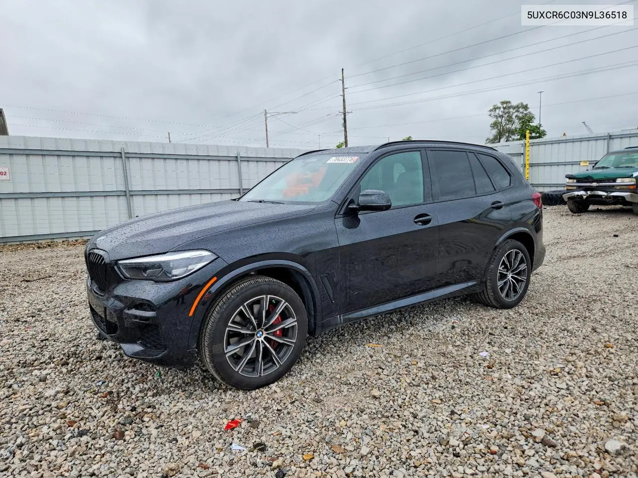 BMW X5 2022, VIN 5UXCR6C03N9L36518