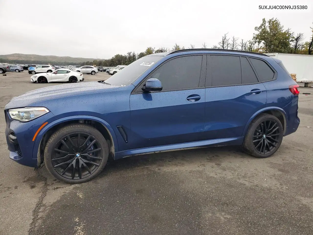 BMW X5 2022, VIN 5UXJU4C00N9J35380