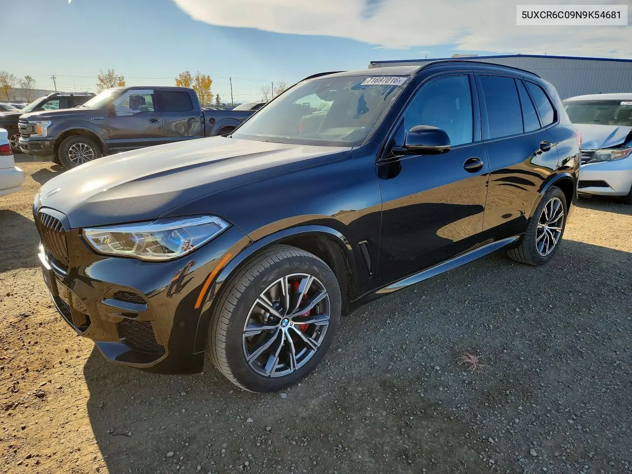 BMW X5 2022, VIN 5UXCR6C09N9K54681