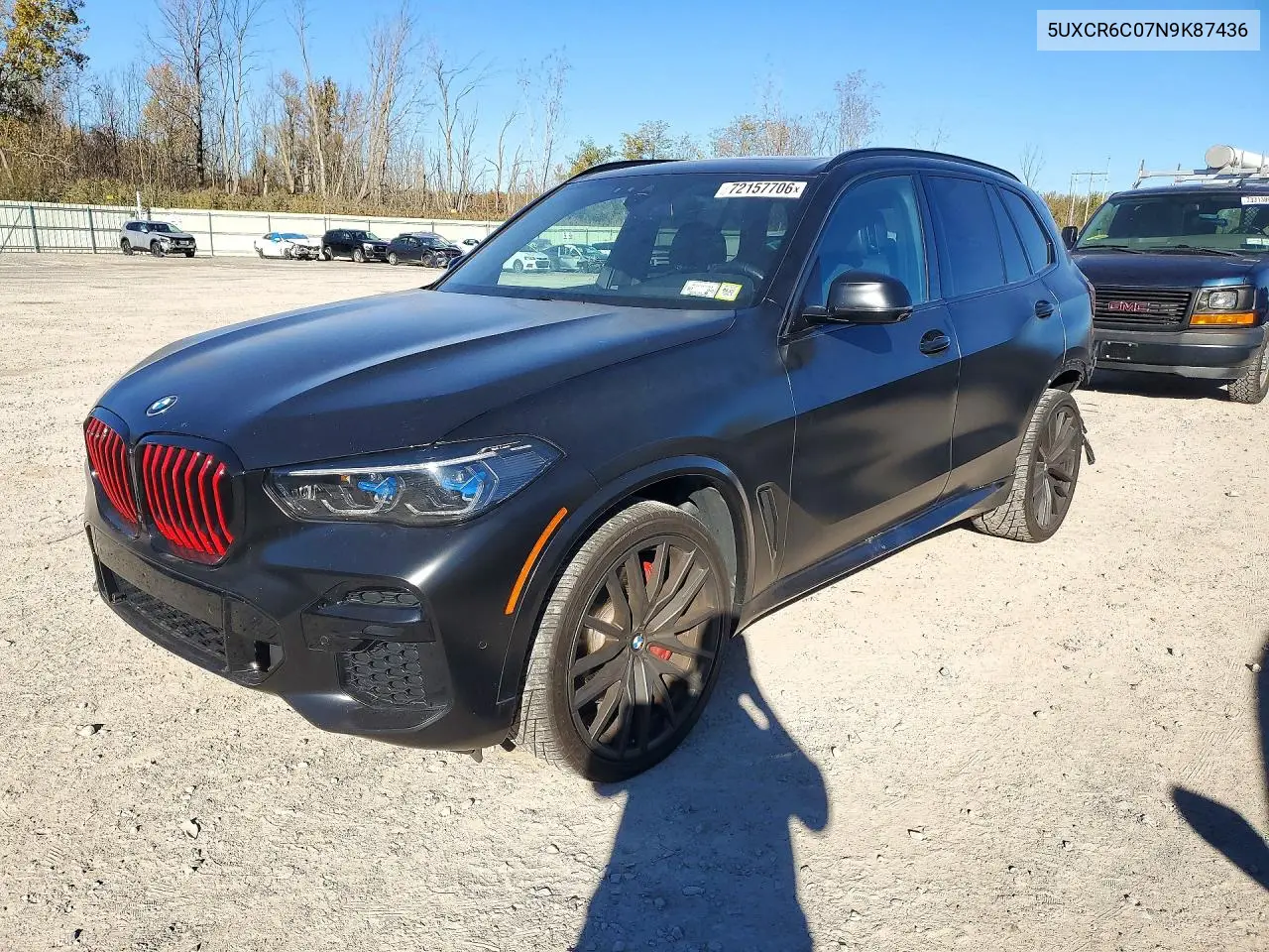 BMW X5 2022, VIN 5UXCR6C07N9K87436