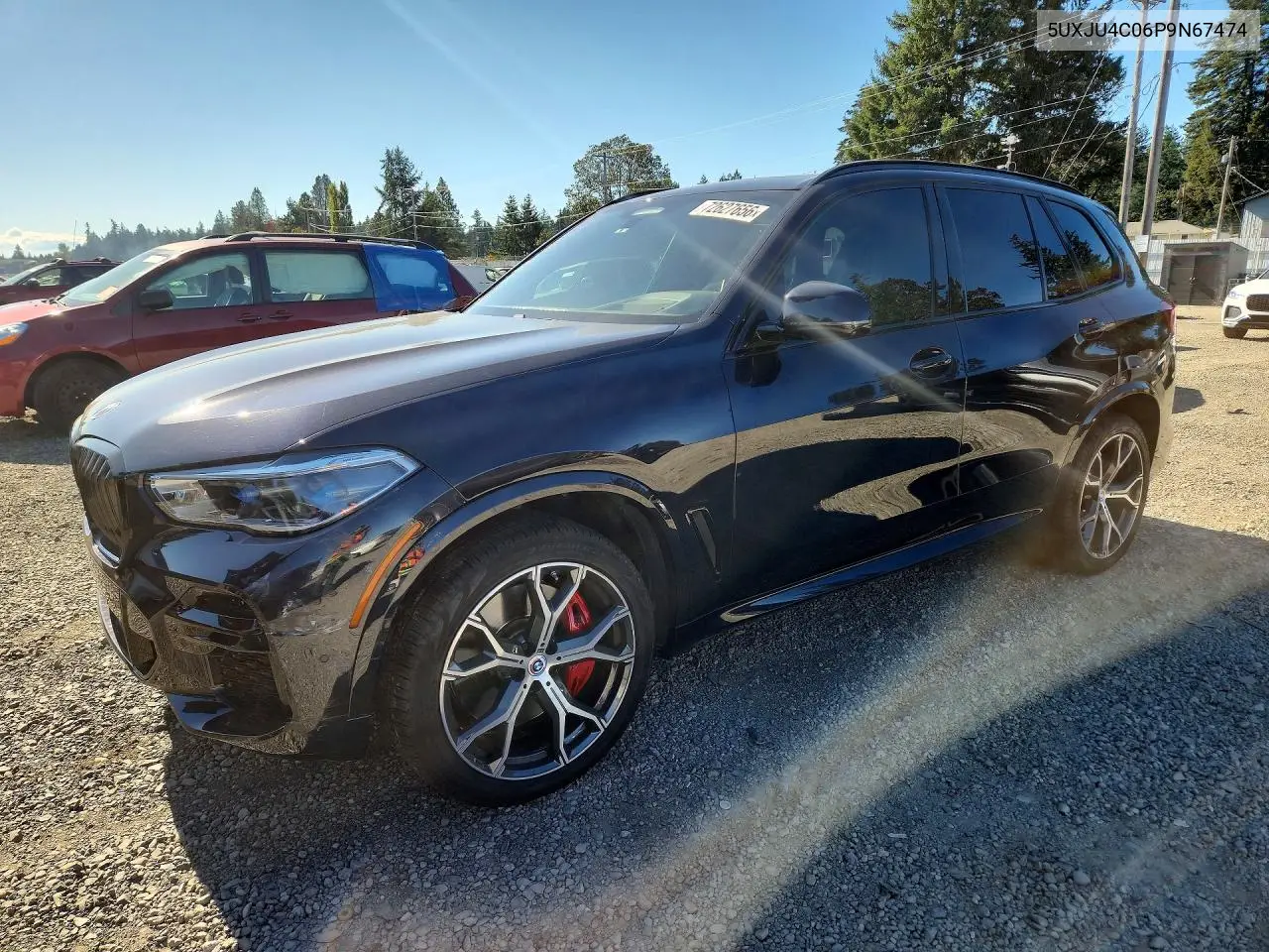 BMW X5 2023, VIN 5UXJU4C06P9N67474