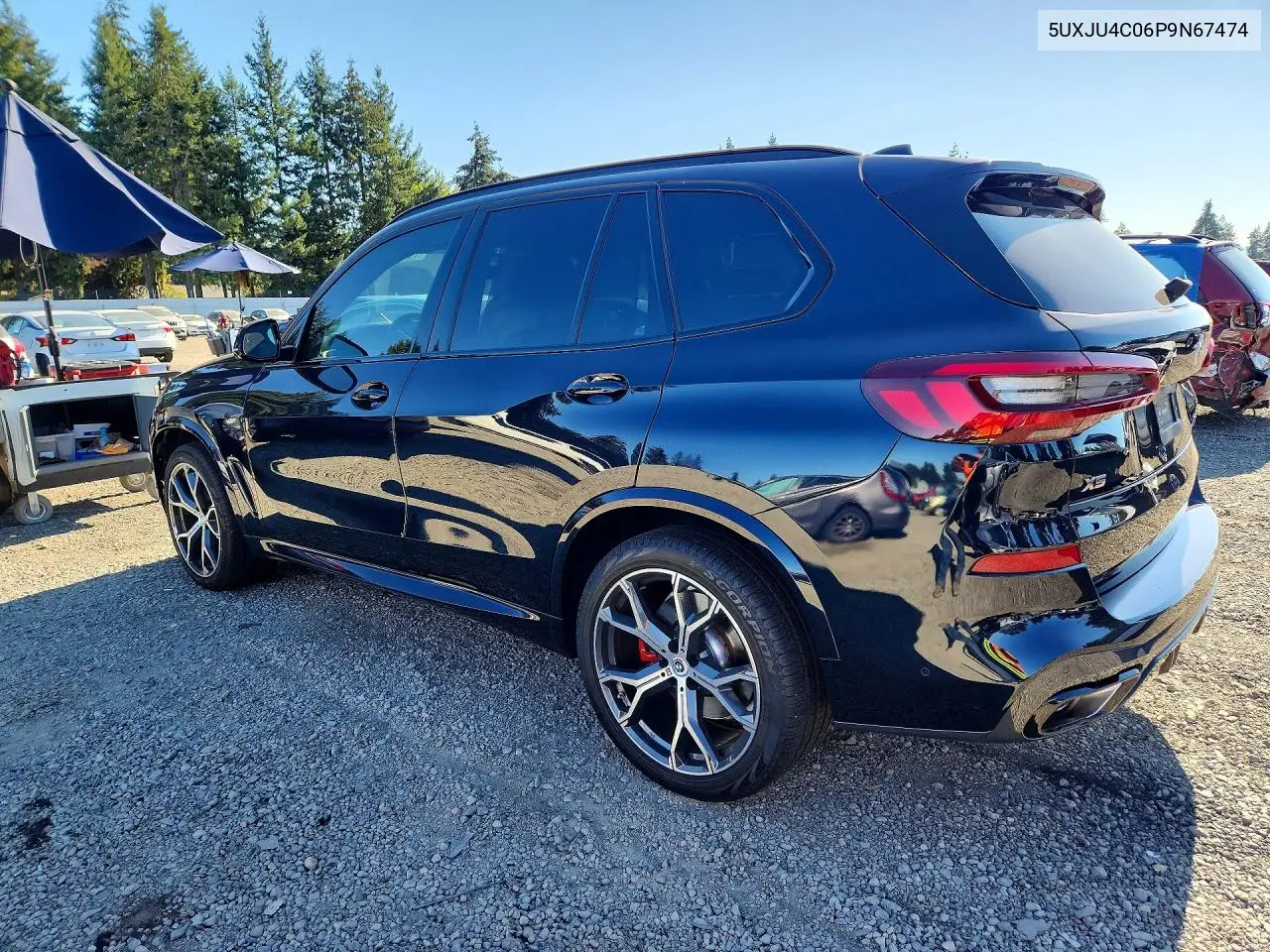 2023 BMW X5 VIN 5UXJU4C06P9N67474 — фото 2