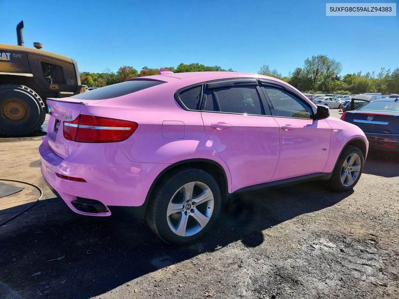 2010 BMW X6 VIN 5UXFG8C59ALZ94383 — фото 3