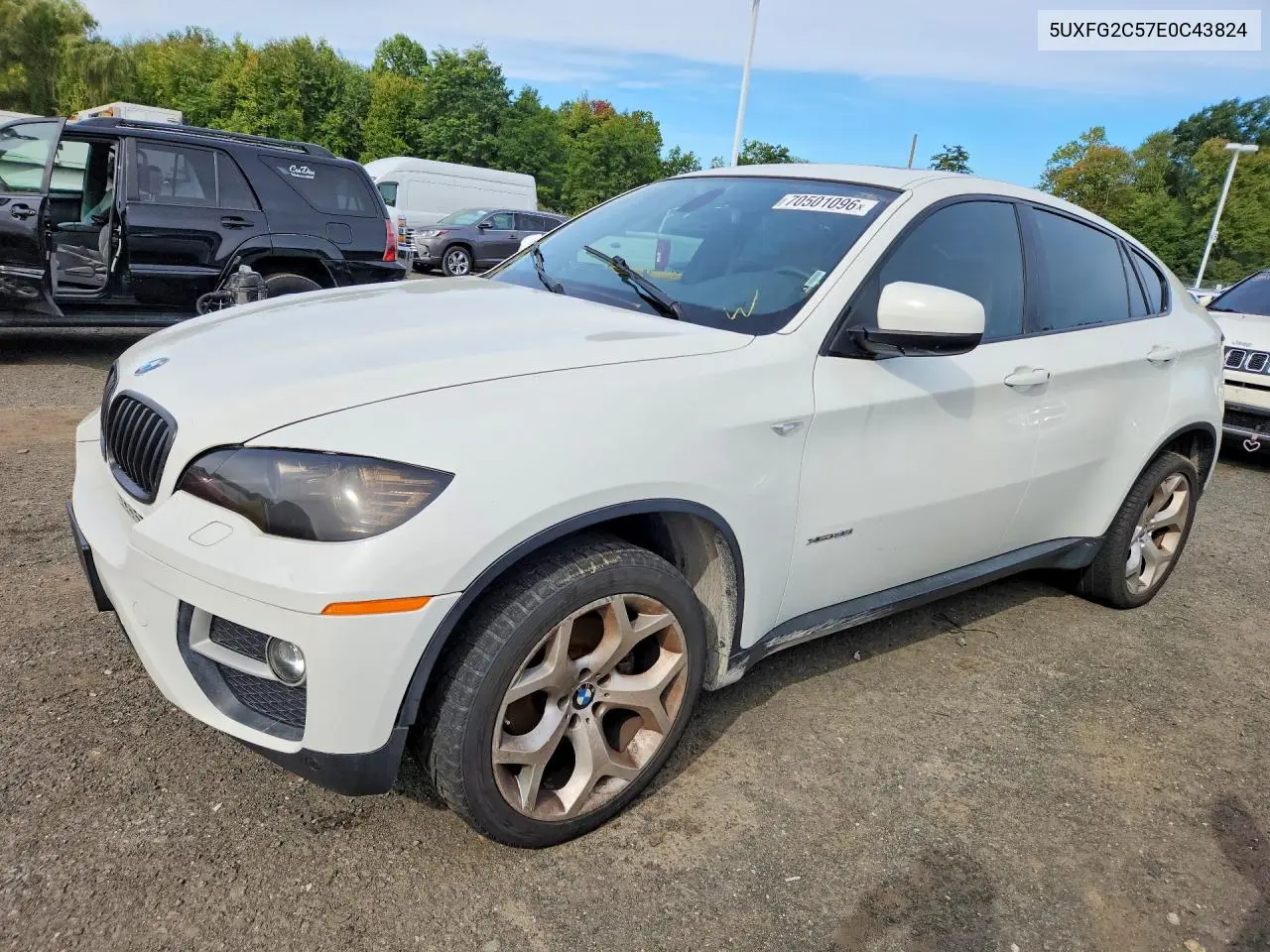 BMW X6 2014, VIN 5UXFG2C57E0C43824