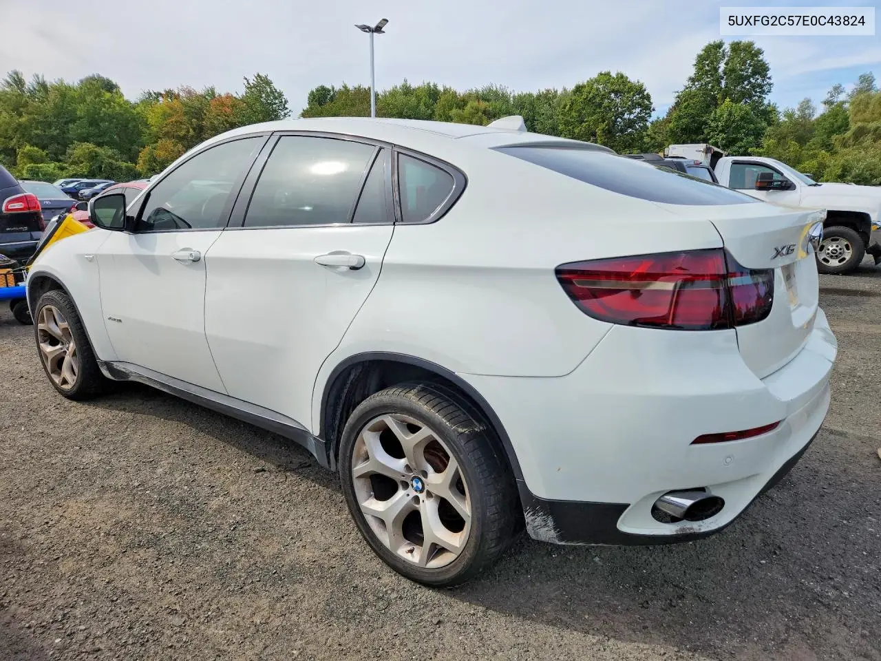 2014 BMW X6 VIN 5UXFG2C57E0C43824 — фото 2