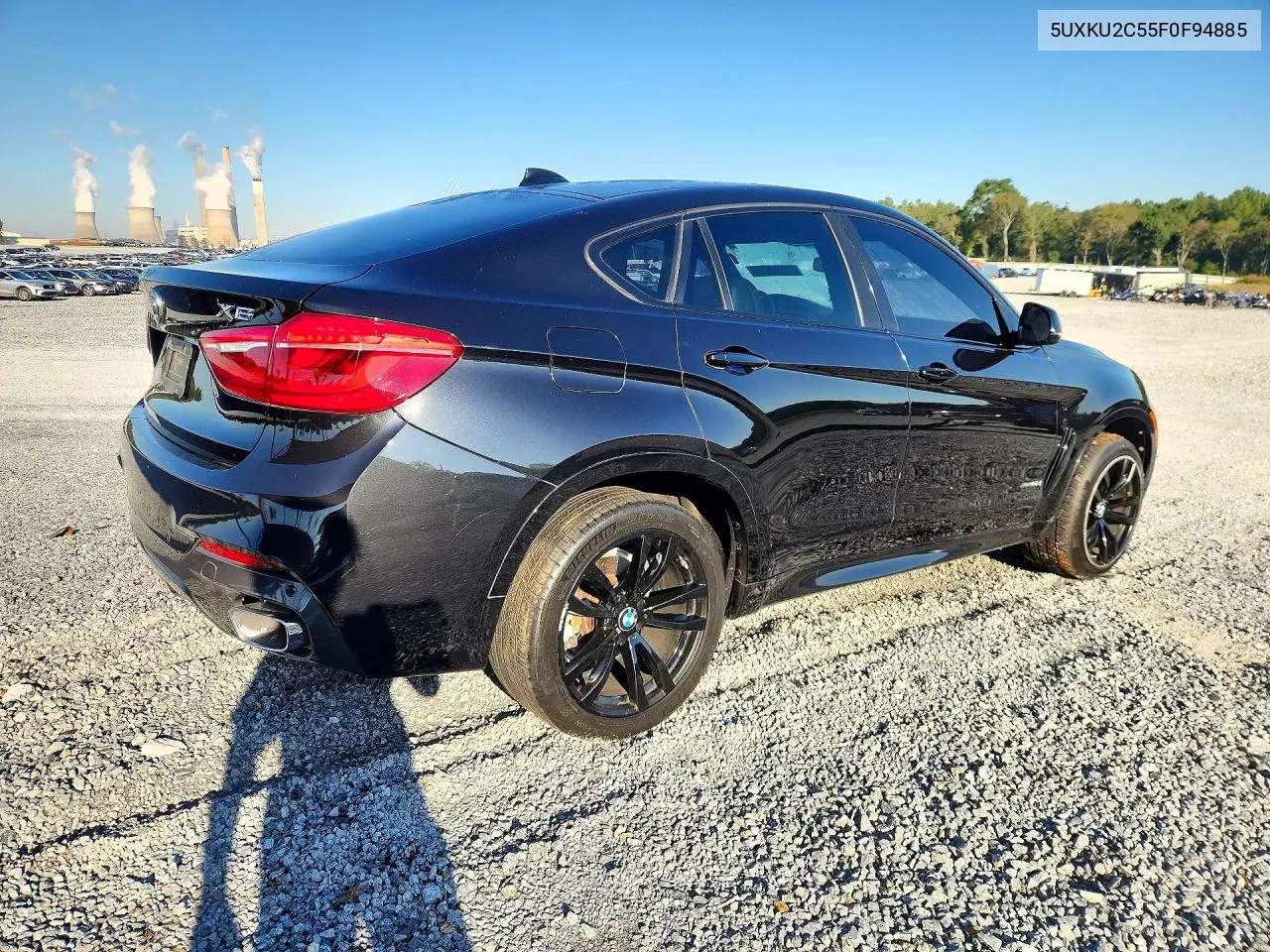 2015 BMW X6 VIN 5UXKU2C55F0F94885 — фото 3
