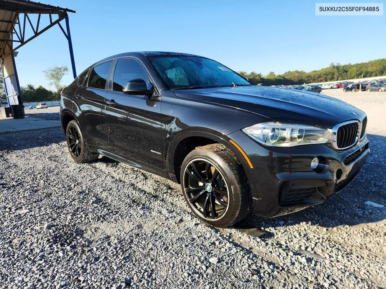 2015 BMW X6 VIN 5UXKU2C55F0F94885 — фото 4