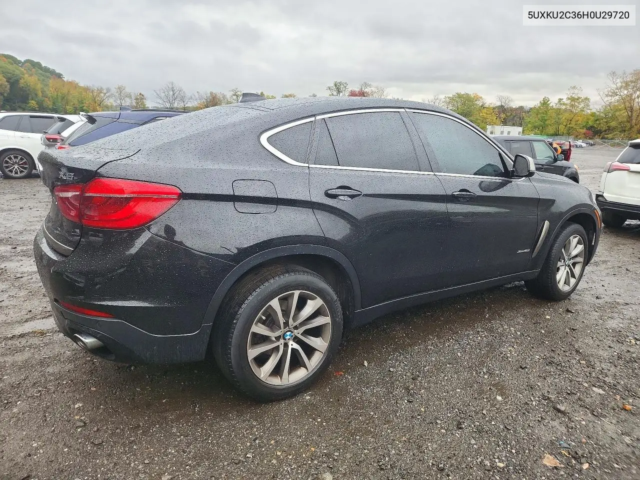2017 BMW X6 VIN 5UXKU2C36H0U29720 — фото 3